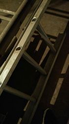 Aluminium Ladders - Industrial Grade, Single Straight Design, Lightweight Stainless Steel , Easy To Use, Corrosion Resistant and Hassle Free Maintenance