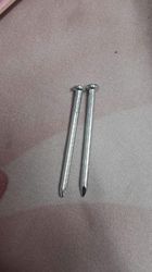 Wire Nail - Carbon Steel, Various Sizes, Grey Color - Round Head, Galvanized Surface Treatment, Tool Grade