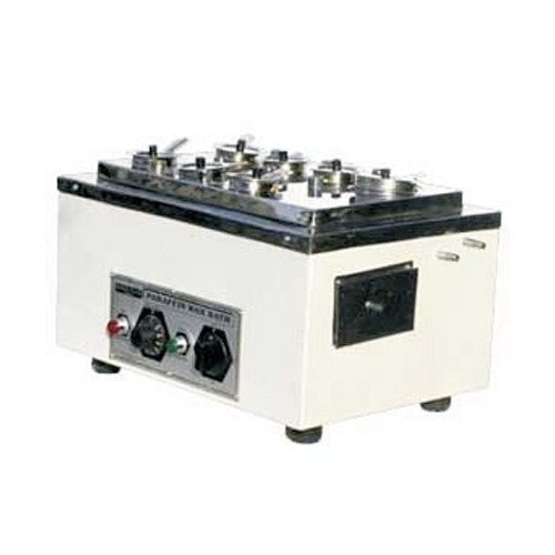 Water Bath Paraffin - Stainless Steel, 4 Cups, 6 Tubes | Precise Control, Temp Stability, Uniform Heating, Easy Cleaning