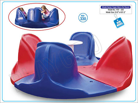 Blue And Red Super Merry Go Round