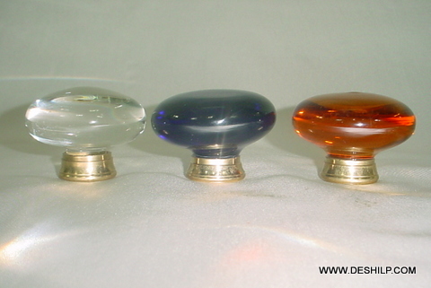 Multicolour Oval Knob