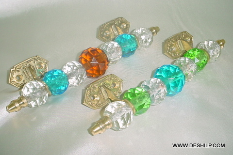 Crystal Shaped Pulls Handles
