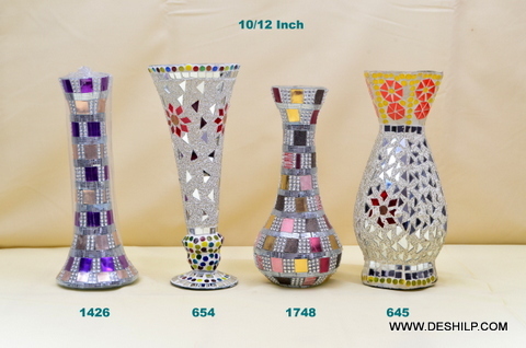 Lilyglint Modern Art Flower Vase - Bottom Diameter: 50.8 - 101.6 Millimeter (Mm)