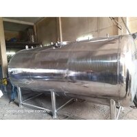 Stainless Steel Storage Tank - Capacity: 300-8000 L Kg/hr