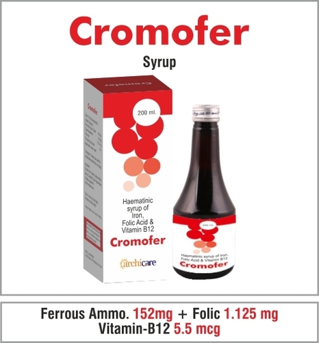 Ferric Ammo.Citrate 160 mg. + Cyanocobalamine 5.5 mcg. Folic Acid 1.125 mg.