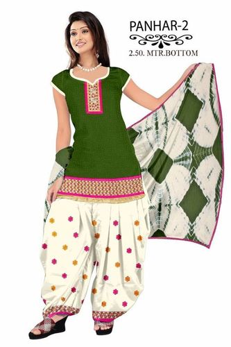 Cotton Embroidery Work Dresses