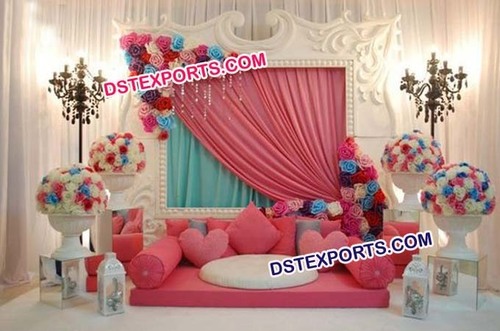  Modern Wedding Stage/ Fiber Panel Wedding Stage  