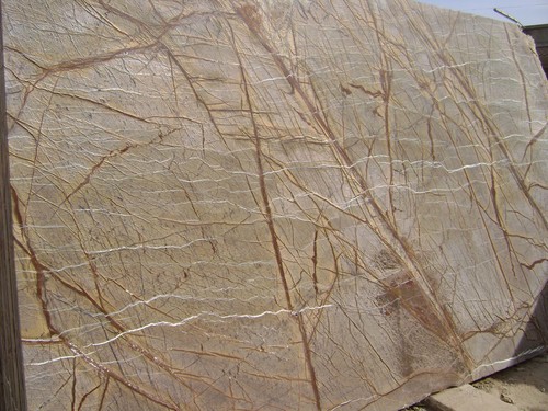 Rainforest Brown Marble Slabs