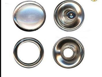 Silver Snap Buttons