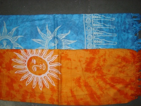 Hand Made Printed Cotton Scarves