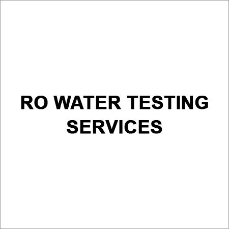 Ro Water Testing Services