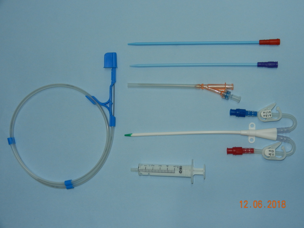 Double Lumen Haemodialysis Catheter kit