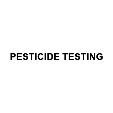 Pesticide Testing