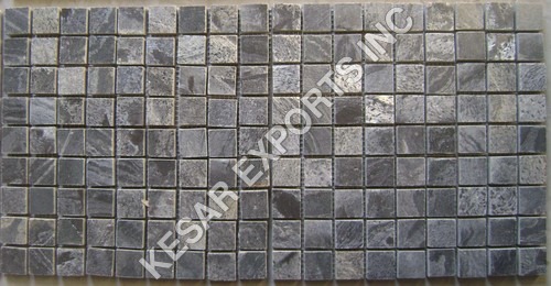 Stone Mosaic Tiles - Stone, Varied Size, Gray | Acid Resistant, Durable, Dust Repellent, Elegant Design, Impact Resistant, Smooth Finish
