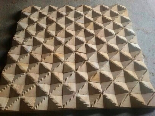 Stone Mosaic Tiles - Stone, Varied Dimensions, Beige | Cost Effective, Durable, Easy Installation, Elegant Design, Unique Texture, Water Resistant, Versatile, Matte Finish, Pyramid Shape, 10mm Thickness, 2kg/Sheet