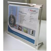 Clear Acrylic Certificate Holder