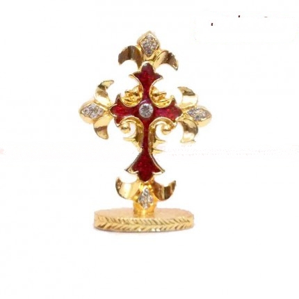 Designer Cross with stones