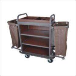 Coffee Brown Housekeeping Trolley