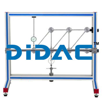 Unit For Studying Deformation Of Trusses