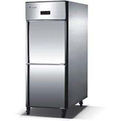 Double Door Chiller - Stainless Steel, High Capacity, 220 Volt Electric Electromagnetic | Manual Operation, Ideal for Canteens, Motels, Restaurants, Warranty Included