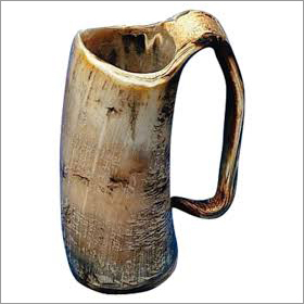 Horn Mugs Fruit Stand