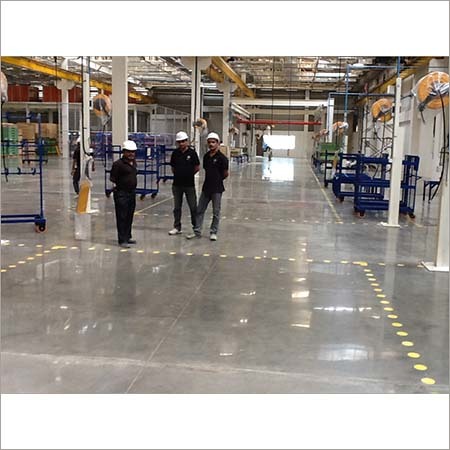 Polished Concrete Warehouse Flooring