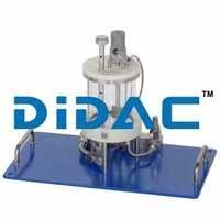 Continuous Stirred Tank Reactor - Stainless Steel, 110mm Outer Diameter, 270-750ml Adjustable Volume, Blue | Industrial Use, Stirrer Speed 330min-1, Accurate To 0.1%