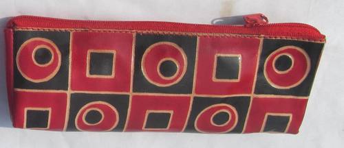 Printed Leather Pnecil Cases