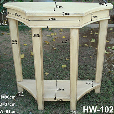 Shabby Chic Square Stool