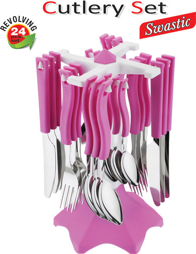 ANKUR CUTLERY SET(SWASTIC)