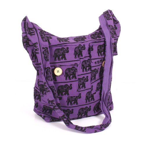 Shoulder Bag - Elephant  Print