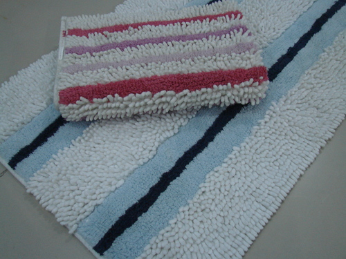 Chenille Shaggy  Bath Mat