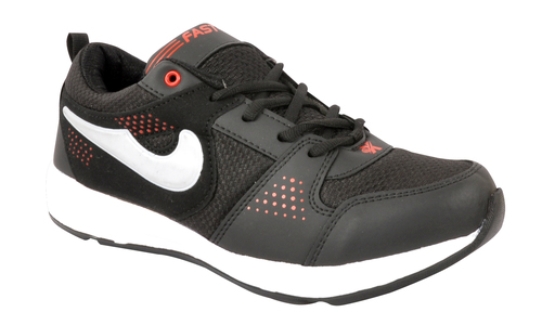 Radium Black & Red Sports Shoe