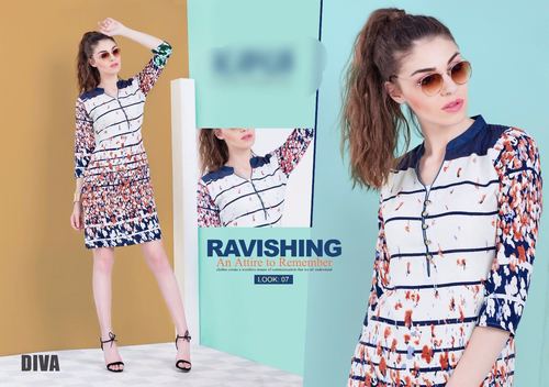 Printed  Cotton Kurti