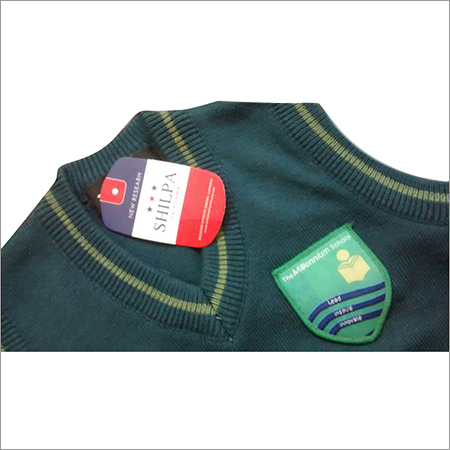 The Millennium School Sweater - Woolen, V Neck, Sleeveless, Unisex | Flawless Finish, Supreme Quality, Alluring Designs, Customized Logo