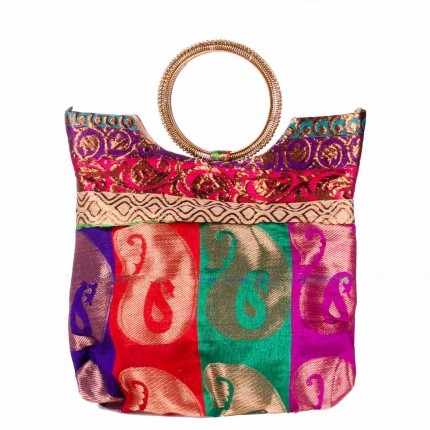 Hand Bag - Bangle Type with Mango Design