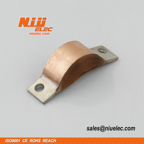 Flexible Copper Connector Made Out Of Copper Foil
