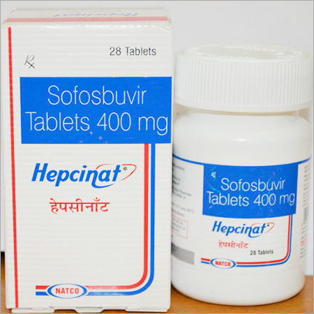 Sofosbuvir Tablet - 400 mg Dosage, Antiviral Properties for Hepatitis C Treatment