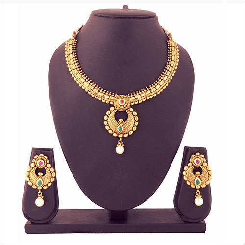 Gold Plated Necklace Set