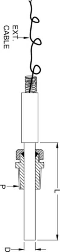 Thermocouple With Seal Pot Type
