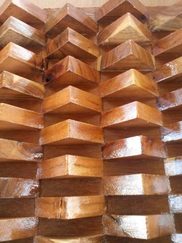 SOLID WOOD 3 D WALL PANEL