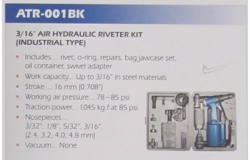 Air Hydraulic Riveter Kit