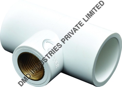 UPVC BRASS TEE