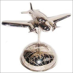 Base Nickel Finish Aluminium Aeroplane