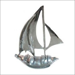 Eco-Friendly Aluminium Boat Model Nickel Finish