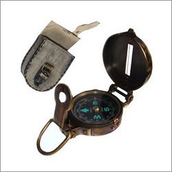 Engineering Compass Antique Brass
