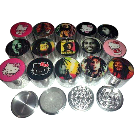 Metal Sticker Herb Grinder