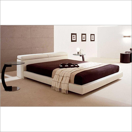 Amour Welz Wooden Storage Bed - Badam Wood, 34x72x84, White, Wooden Finish | Carpenter Assembly, Storage Space, Elegant Durable Design