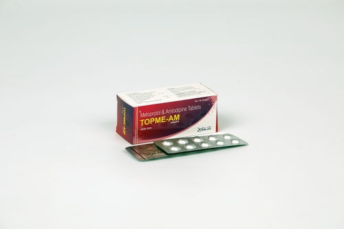 Metoprolol Succinate 50 mg and Amlodipine 5 mgTablets