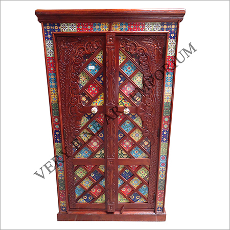 Tile Fitted Wooden Almirah